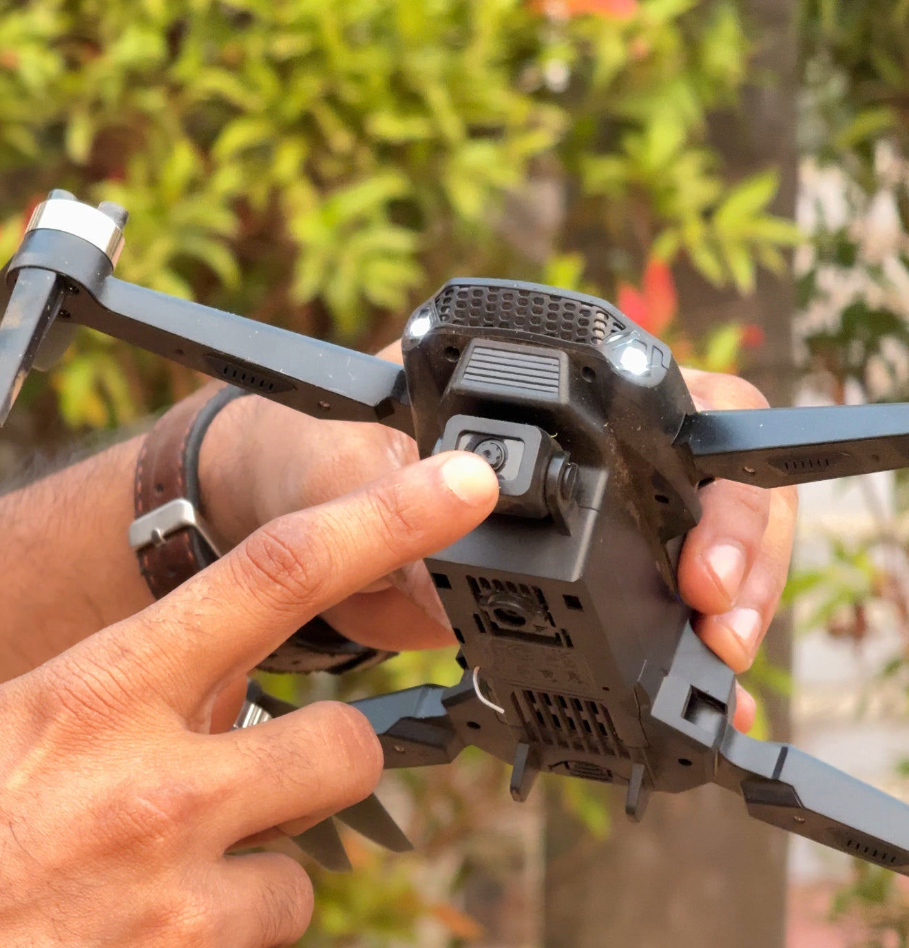 E99 PRO Brushless Drone with Dual Camera, Dual Battery & Carry Case | Easy to Fly
