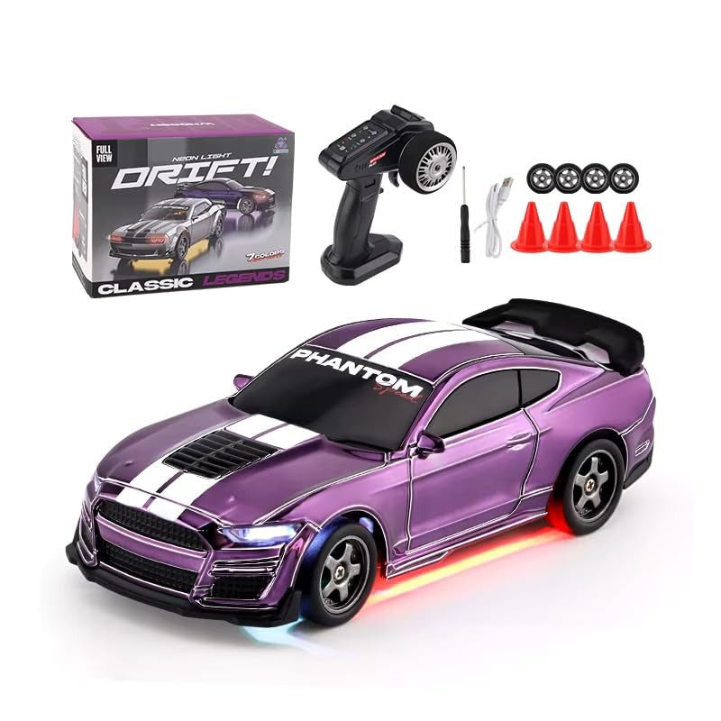 Phantom Drift X – 1:43 Scale High Speed RC Drift Car | 2.4GHz Racing Edition ⭐