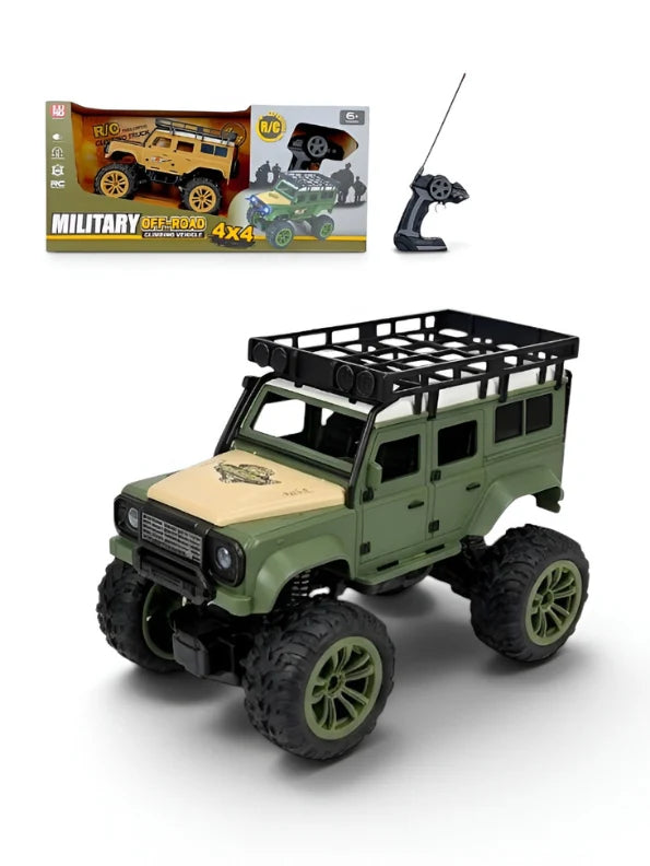 Lumo Military 4x4 RC Off-Road Climbing Truck – Adventure Edition