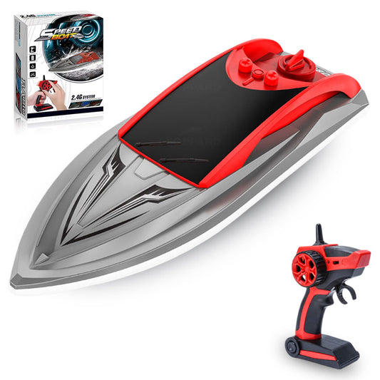 Aqua Racer Pro 2.4G High-Speed Remote Control Racing Boat | Rechargeable Water Speed Boat for Kids & Adults