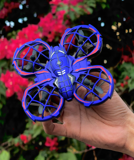 Gesture Control Drone with LED Lights | 360° Stunts | Kids Flying Toy