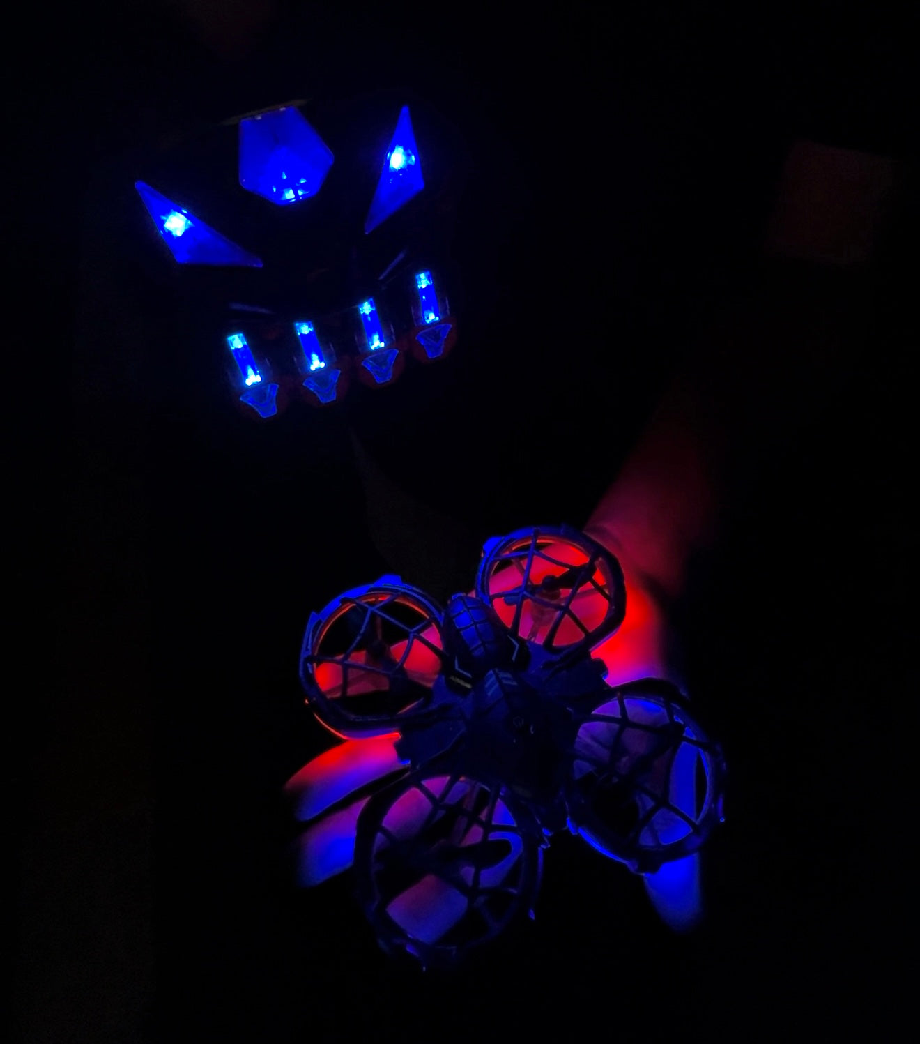 Gesture Control Drone with LED Lights | 360° Stunts | Kids Flying Toy