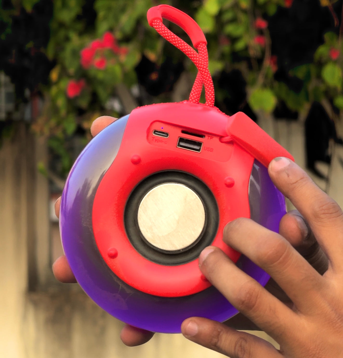 BS-26 RGB Glow Wireless Bluetooth Speaker | 6.5W Sound | Bluetooth 5.3 | Portable Mini Speaker
