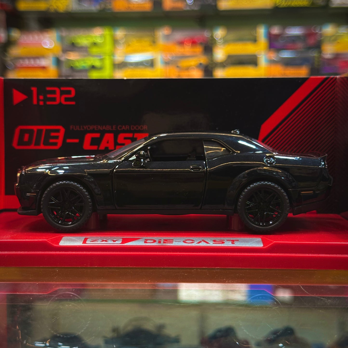 Dodge 1:32 Premium Die-Cast Metal Car | Working Headlight & Sound | Openable Doors | Collector Edition