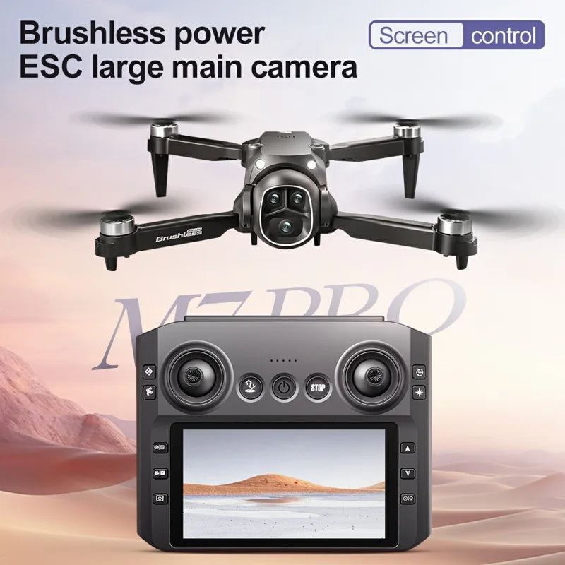 M7 Optical Flow Dual Camera Foldable Brushless FPV Drone with 4.3 Inch Screen Drone
