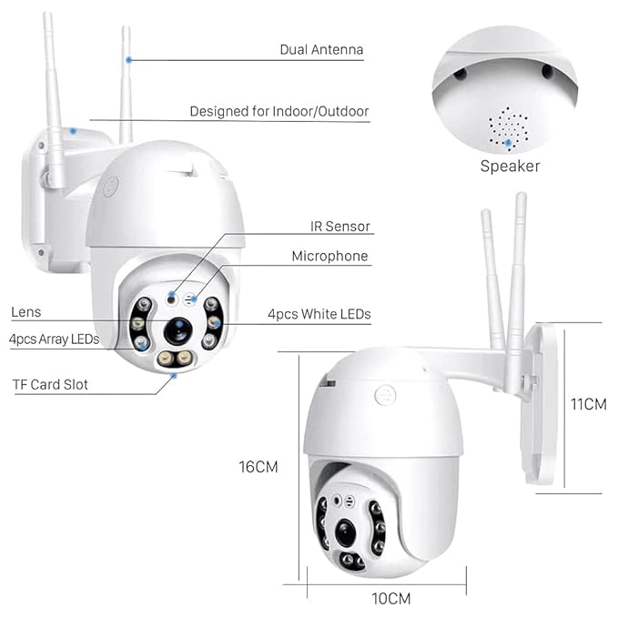 PTZ V380 WIFI CAMERA