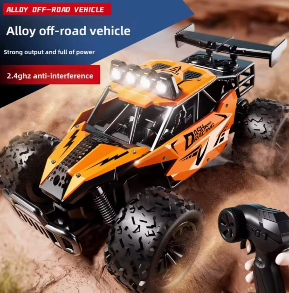 25 KM/H Alloy RC Car – Ultimate Off-Road Beast 🏎️