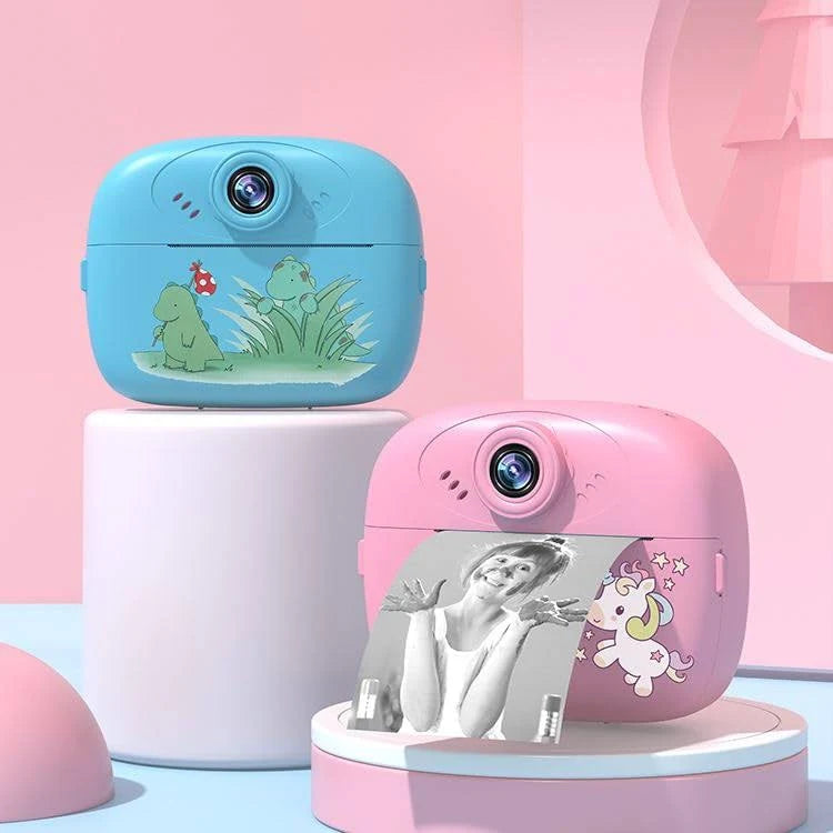 Kids Instant Print Camera (Photo + Print + Games 🎮)