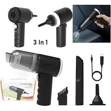 3-in-1 portable mini vacuum cleaner