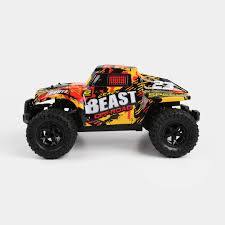 Crazy Beast 1:12 Off-Road Monster RC Truck – LED Lights & Rechargeable