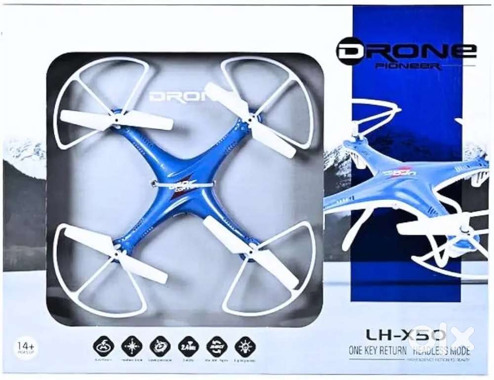 Drone Pioneer LH-X50 RC Drone | One Key Return | Headless Mode | 360° Flip | 2.4GHz Remote Control