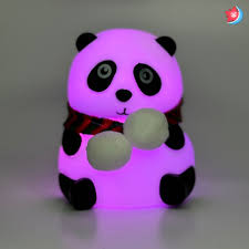 🐼 Panda Silicone Night Light – Cute Soft Glow LED Lamp for Bedroom, Kids Room & Home Decor