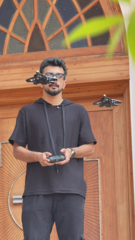 Foam RC Fighter Jet (360° Flip + LED)