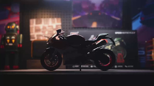Ducati Panigale V4 1:12 Die-Cast Motorcycle | Premium Alloy Metal Bike Model with Display Stand | Collectible Gift for Bike Lovers