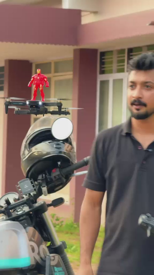 E88 EVO Foldable HD Camera Drone – WiFi FPV | Altitude Hold | 360° Flip | One-Key Takeoff & Landing | Beginner Friendly