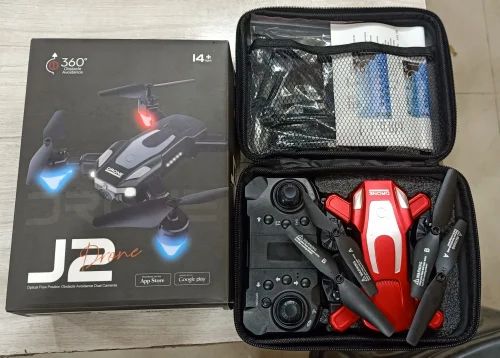 J2 Mini Foldable WiFi Camera Drone with 2 Batteries & Carry Case